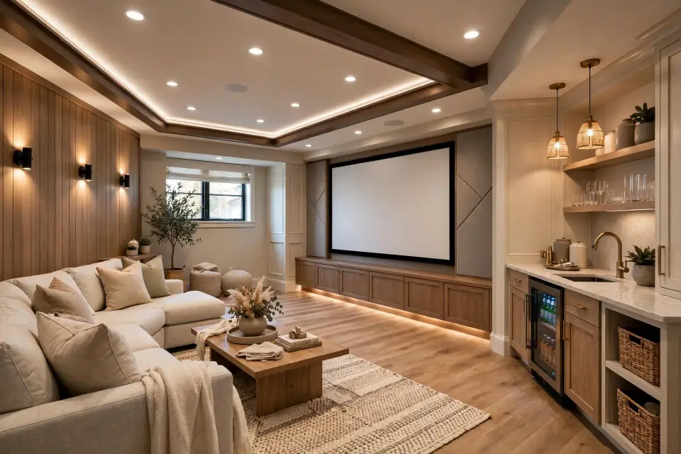 3D visualization – Basement Design