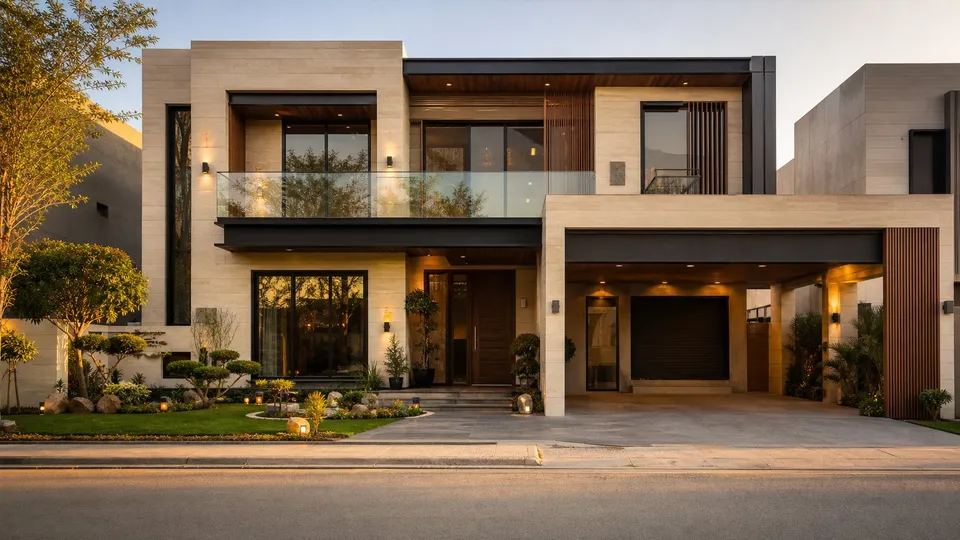 10 Marla House Design by Woodex Interior, Lahore