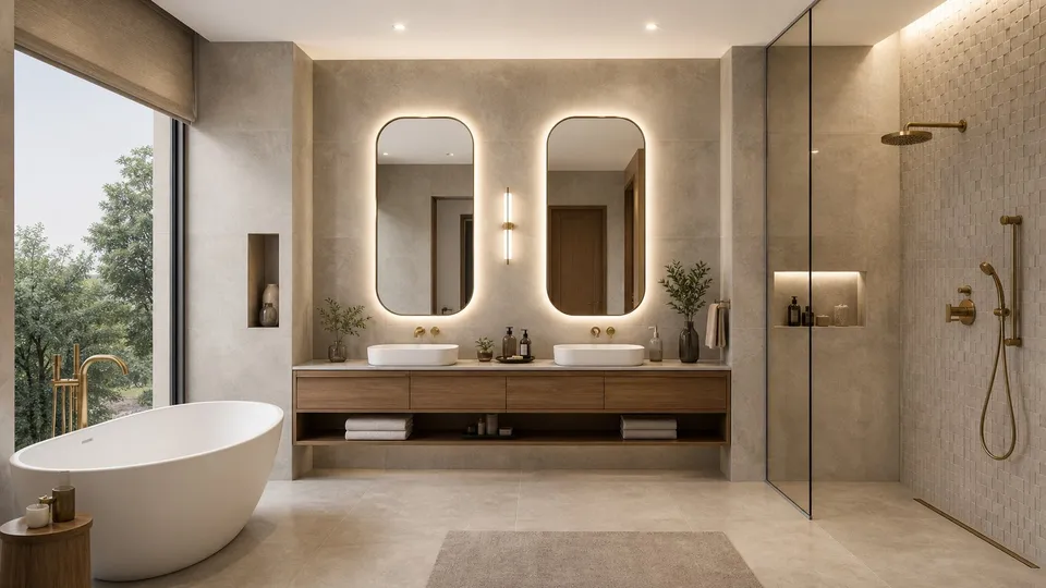 Bathroom Design by Woodex Interior, Lahore