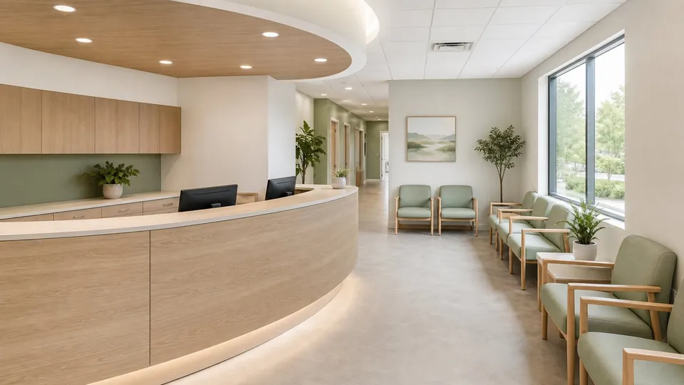 Healthcare Renovation by Woodex Interior, Lahore