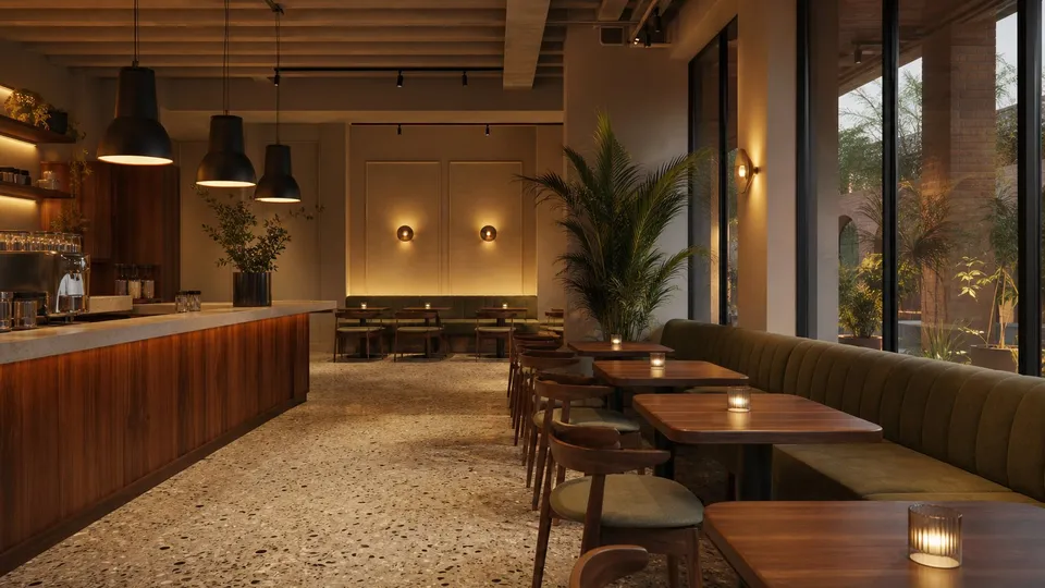 Restaurant & Café Renovation by Woodex Interior, Lahore